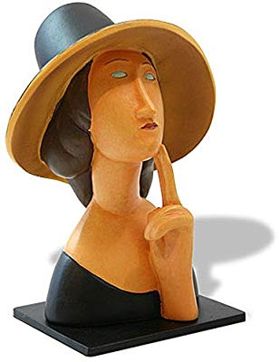 Jeanne Hébuterne avec grand chapeau de paille (Modigliani)